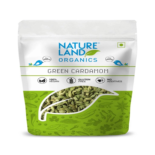 Organic Green Cardamom 75 Gm